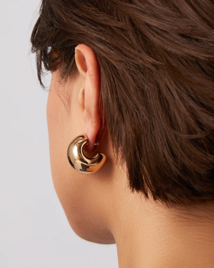 Jenny Bird Gold Gemma Hoop Earring / Gold