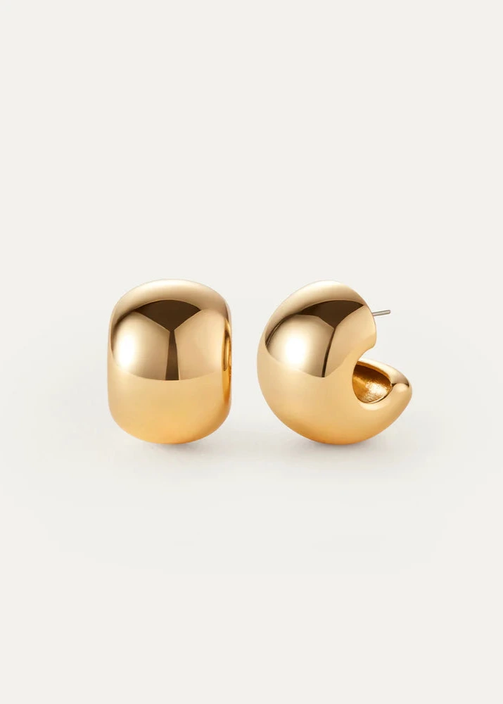 Jenny Bird Gold Gemma Hoop Earring / Gold
