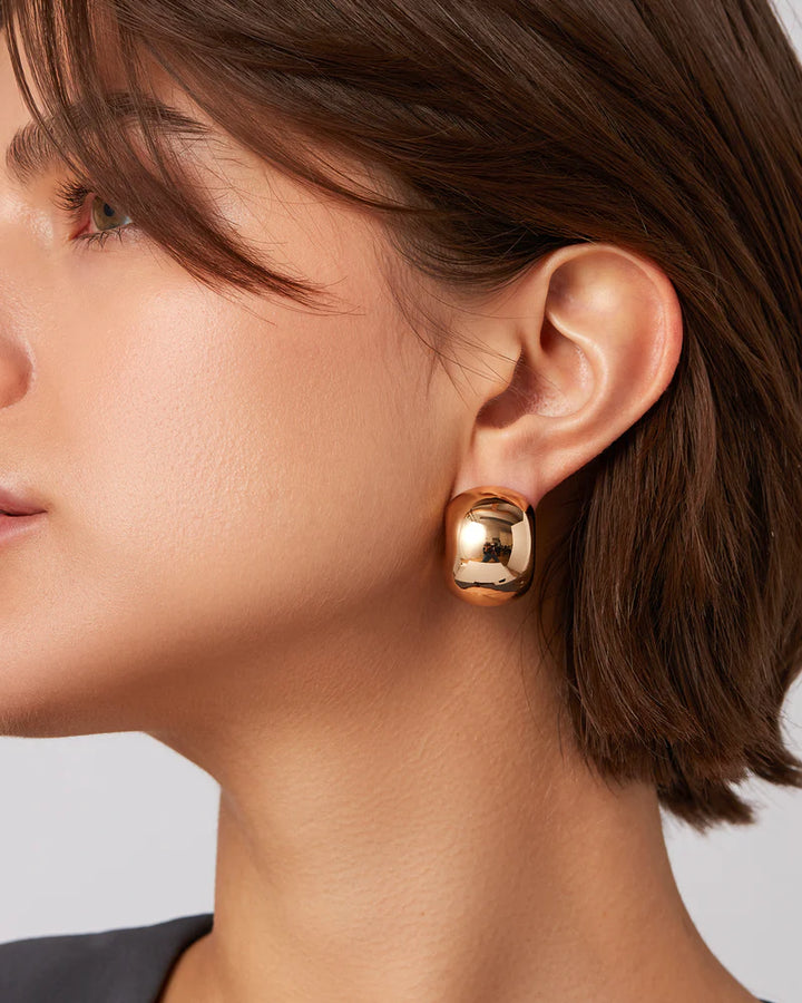 Jenny Bird Gold Gemma Hoop Earring / Gold