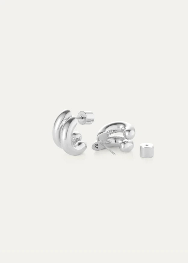 Jenny Bird Silver Mini Florence Earring