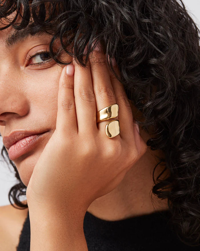 Jenny Bird Gold Solene Ring
