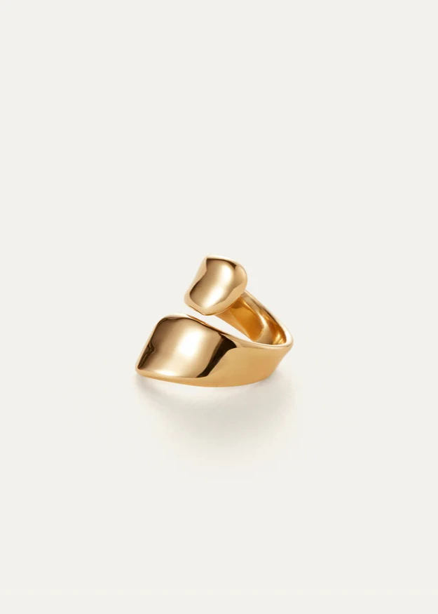 Jenny Bird Gold Solene Ring