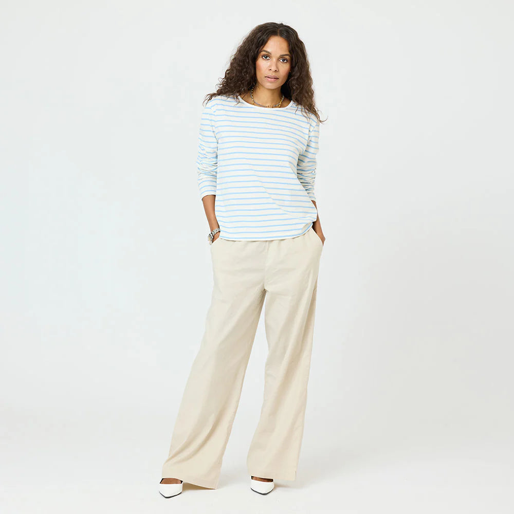Kerri Rosenthal Long Sleeve Strip Tee
