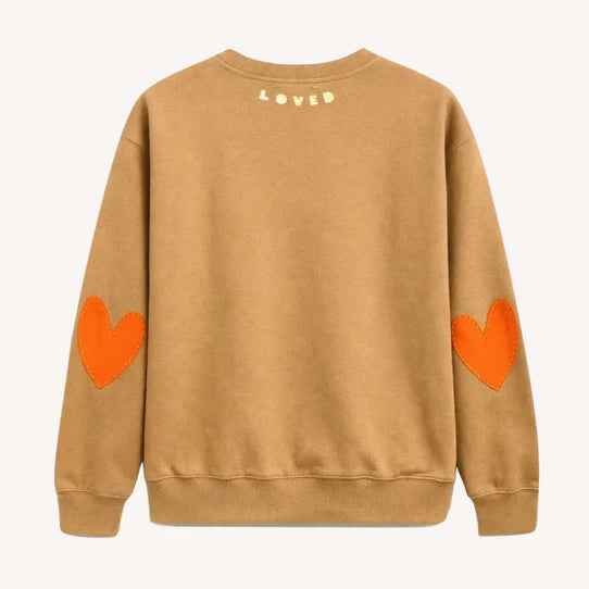 Kerri Rosenthal Ex-Boyfriend Sweatshirt - Camel - EQUATION 