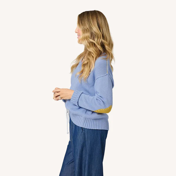 Kerri Rosenthal Frenchy V-Neck Sweater