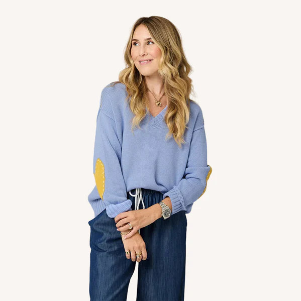 Kerri Rosenthal Frenchy V-Neck Sweater