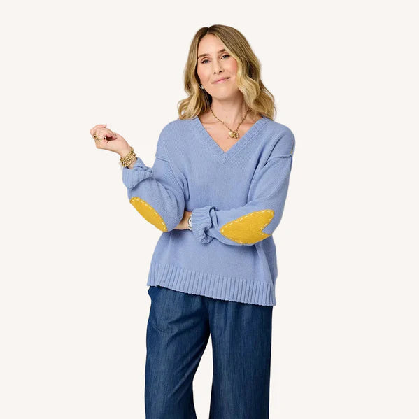 Kerri Rosenthal Frenchy V-Neck Sweater