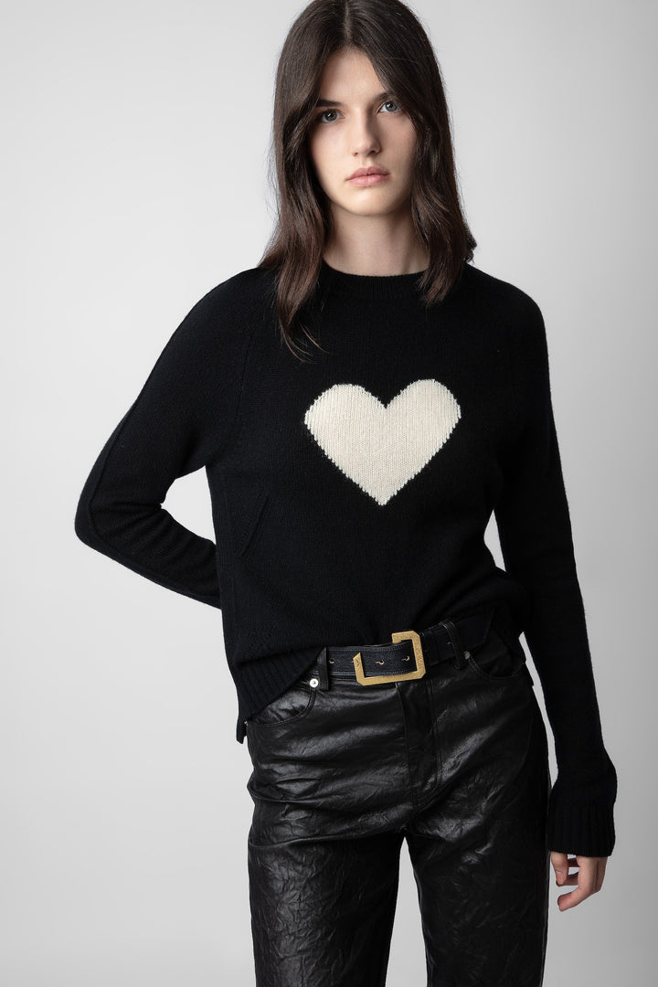 Zadig & Voltaire Lili WS Heart Sweater