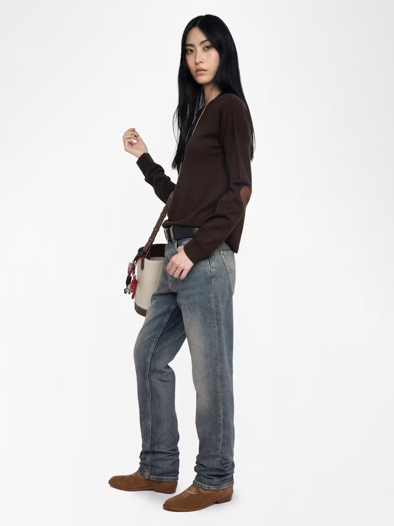 Zadig & Voltaire Cici Sweater - Dark Chocolate