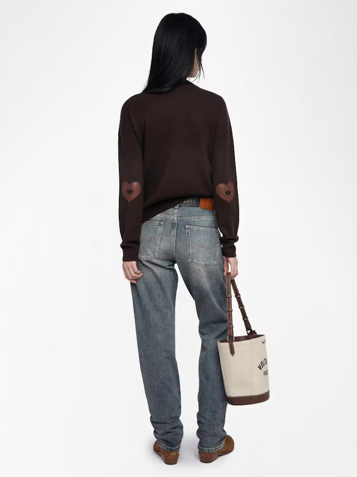 Zadig & Voltaire Cici Sweater - Dark Chocolate