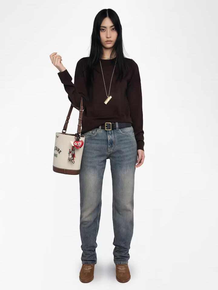 Zadig & Voltaire Cici Sweater - Dark Chocolate