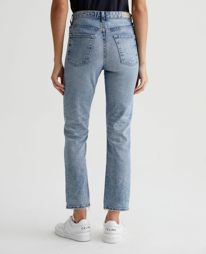 AG Denim Saige Crop Jeans- 22 YEARS DRIFTWOOD