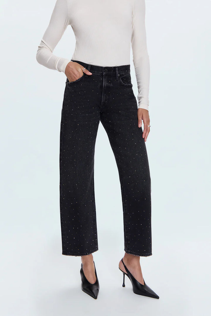 Pistola Lexi Mid Rise Bowed Jean