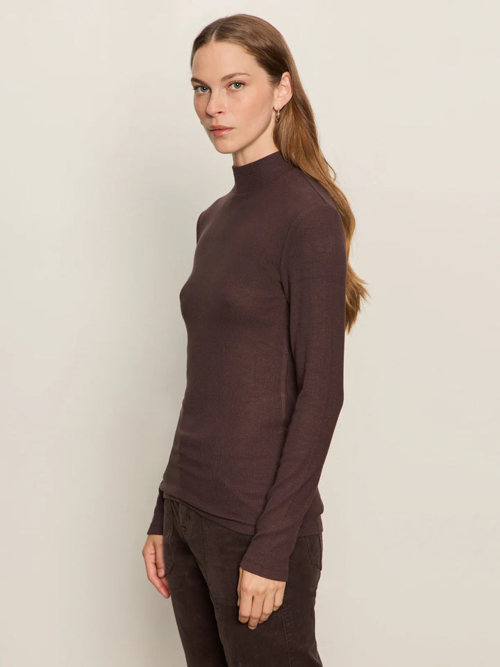 Sanctuary Long Sleeve Mock Essential Top