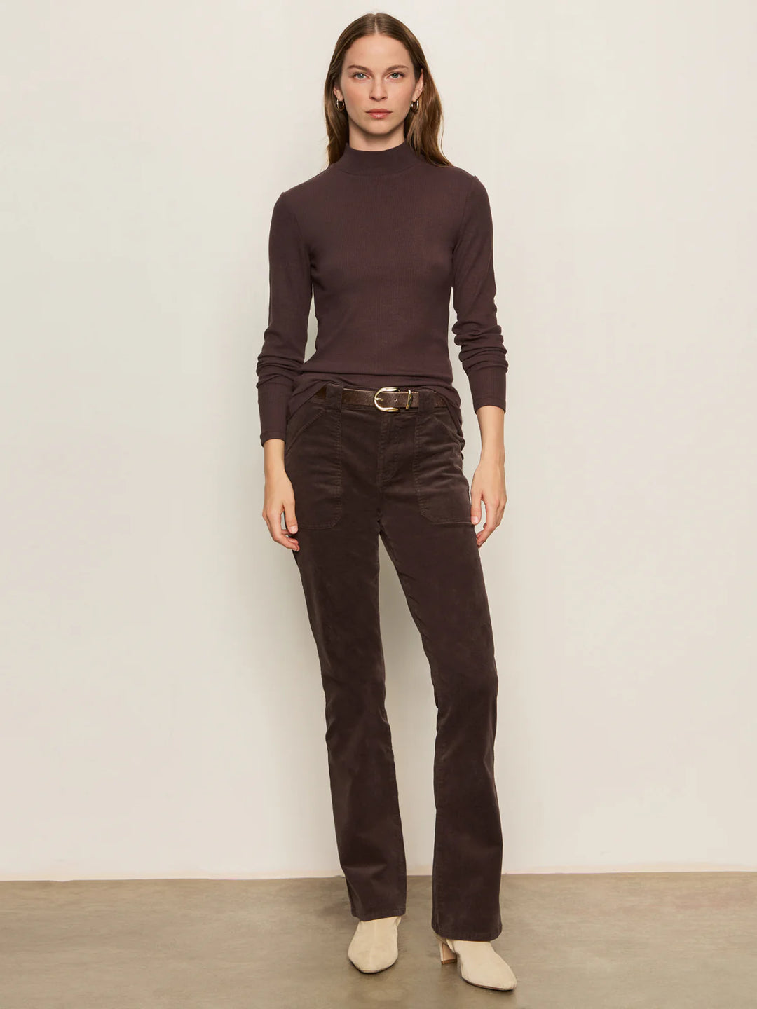 Sanctuary Long Sleeve Mock Essential Top