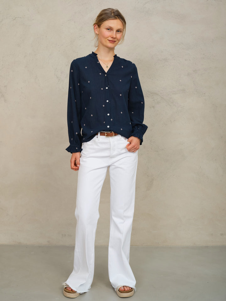 M.A.B.E Lucca Long Sleeve Top