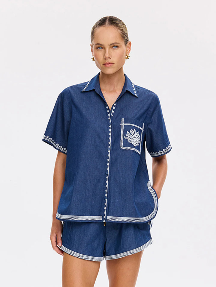 Kivari Emile Chambray Shirt