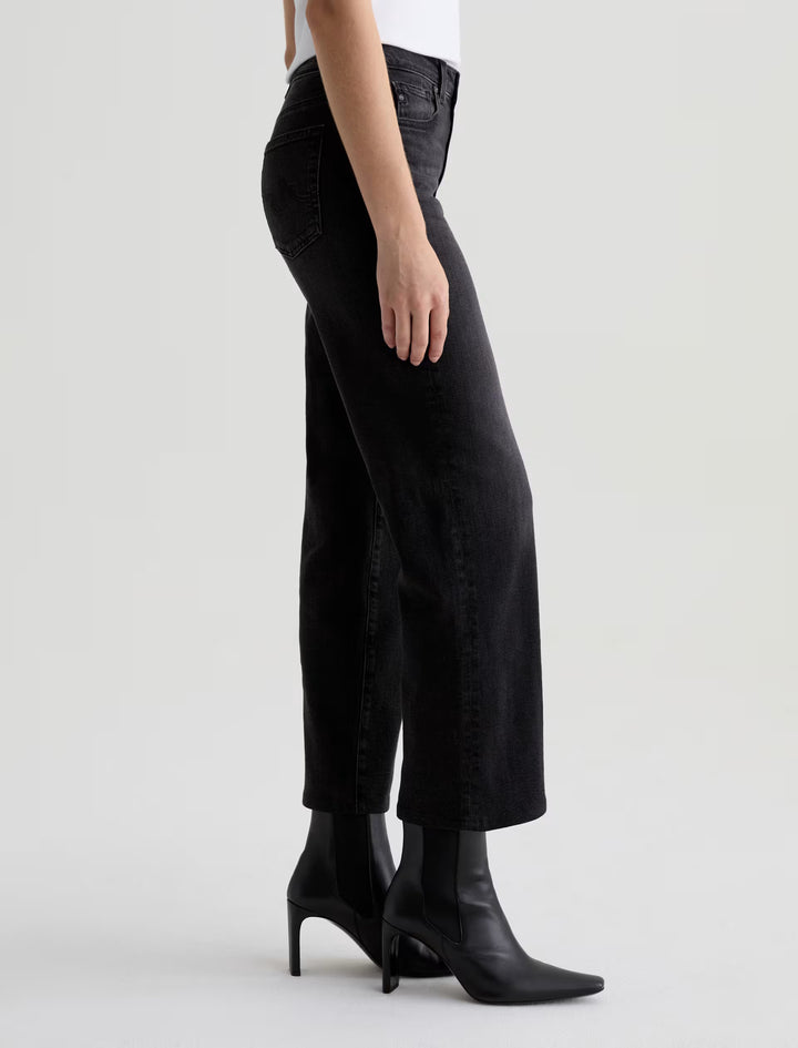 AG Brinley Mid Rise Straight Jeans - Nebula