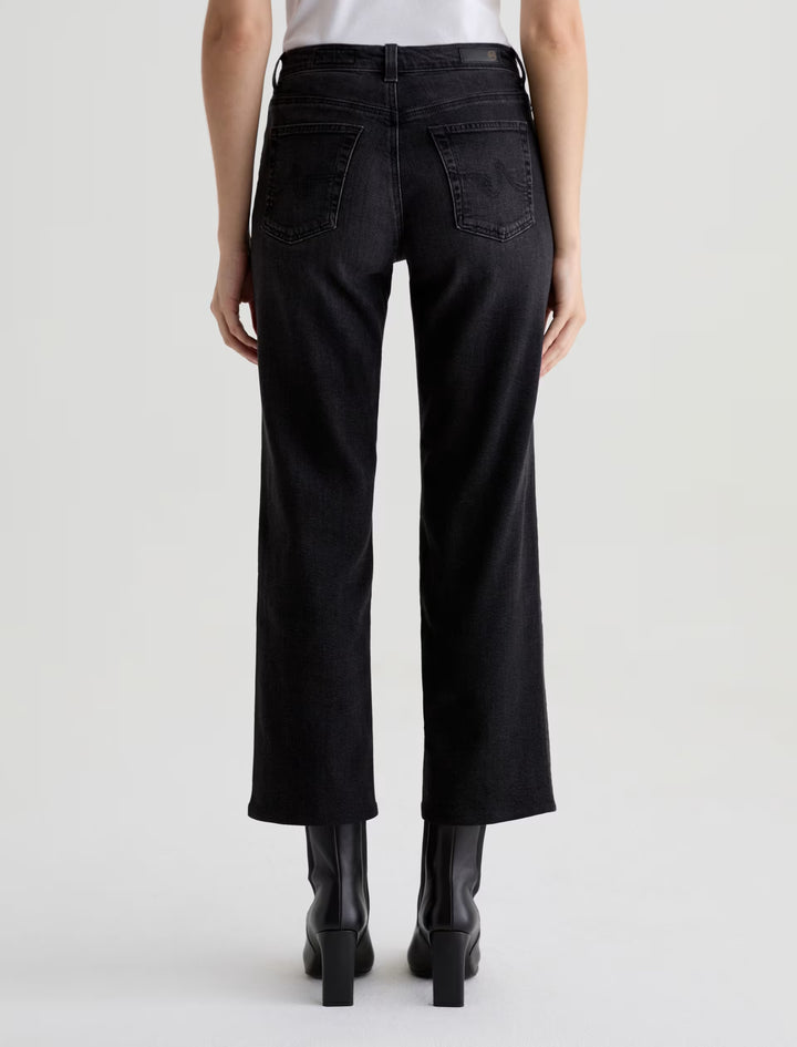 AG Brinley Mid Rise Straight Jeans - Nebula
