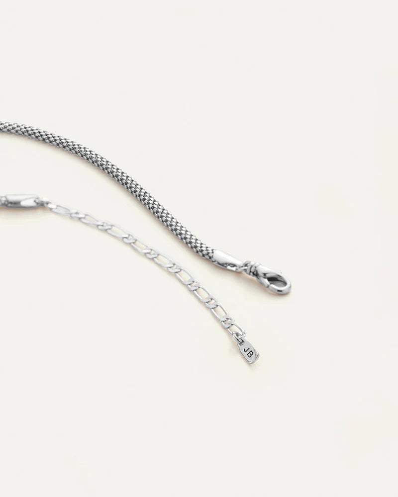 Jenny Bird Maren Chain Anklet- Silver