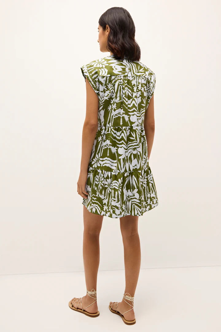 Marie Oliver Lachlan Dress Emerald Whisper