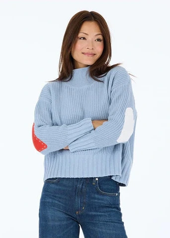 Kerri Rosenthal Marlow Imperfect Heart Sweater