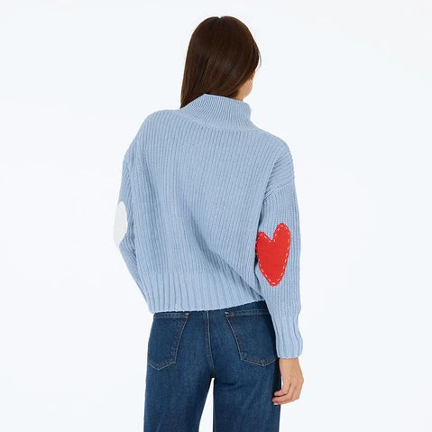 Kerri Rosenthal Marlow Imperfect Heart Sweater