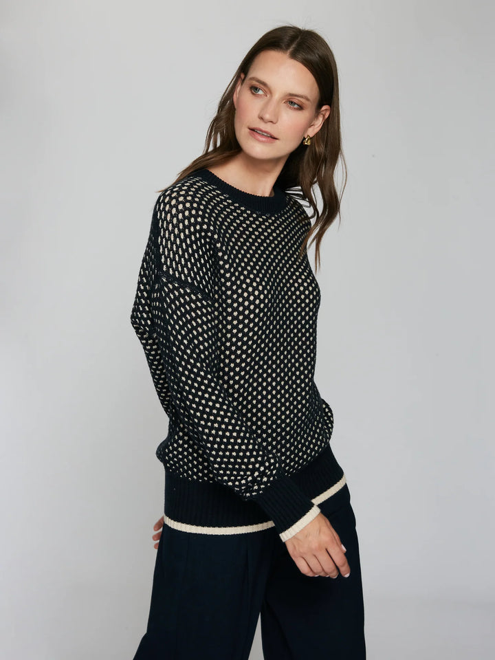 Autumn Cashmere Reversible Two Tone Sweatshirt