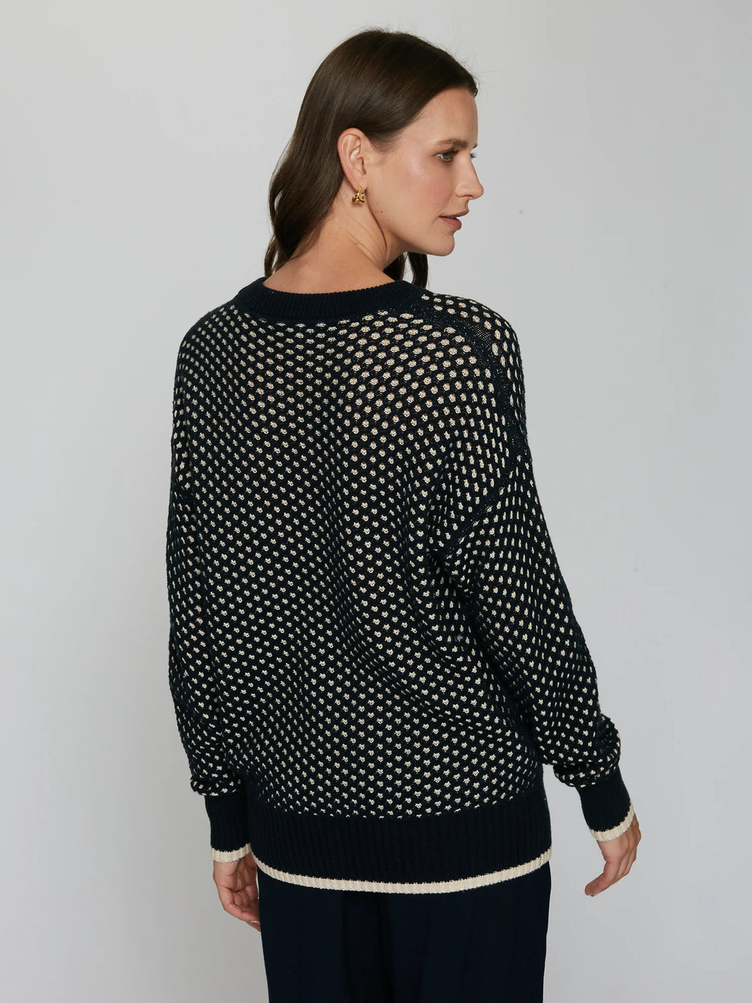 Autumn Cashmere Reversible Two Tone Sweatshirt