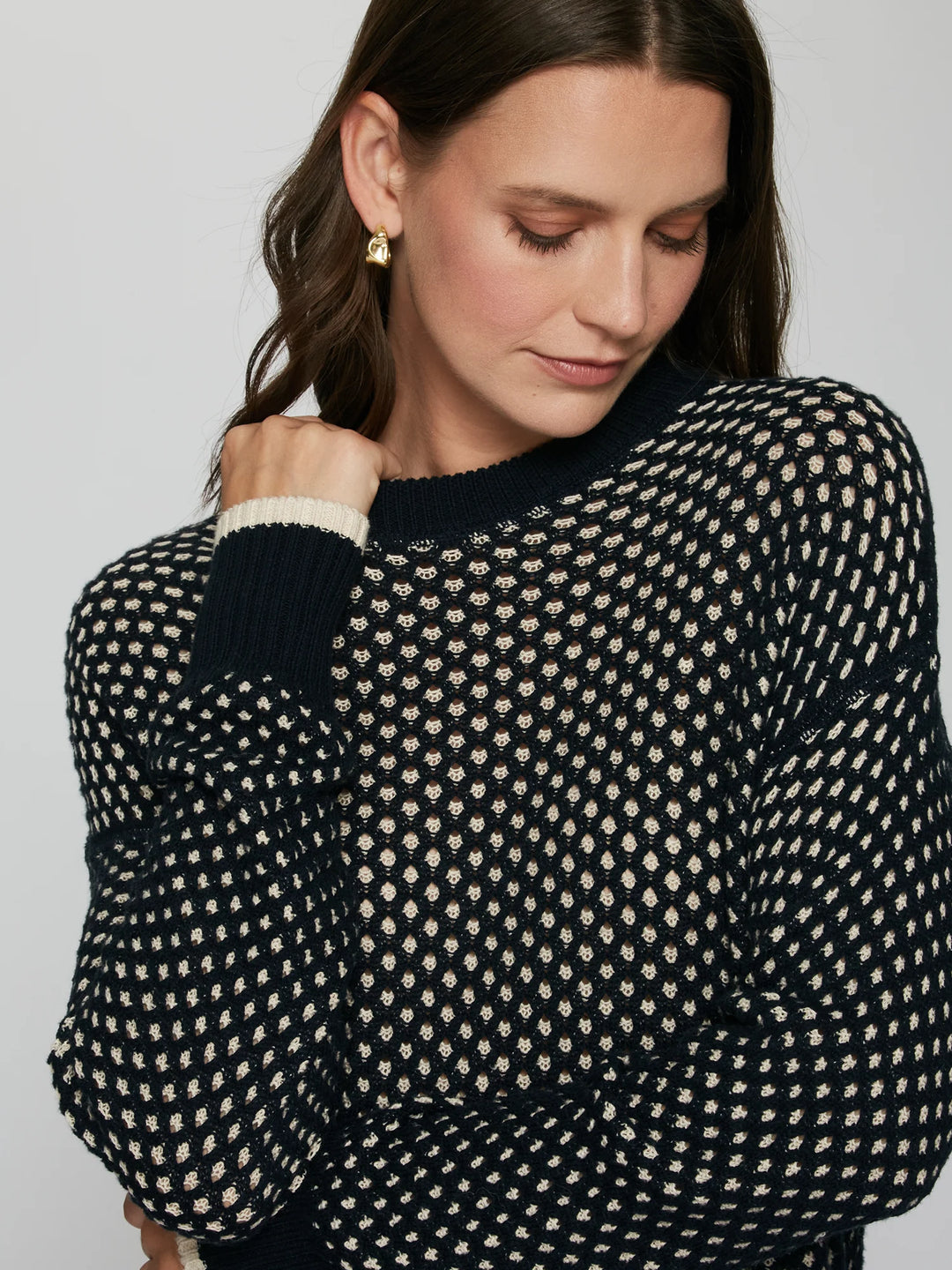 Autumn Cashmere Reversible Two Tone Sweatshirt