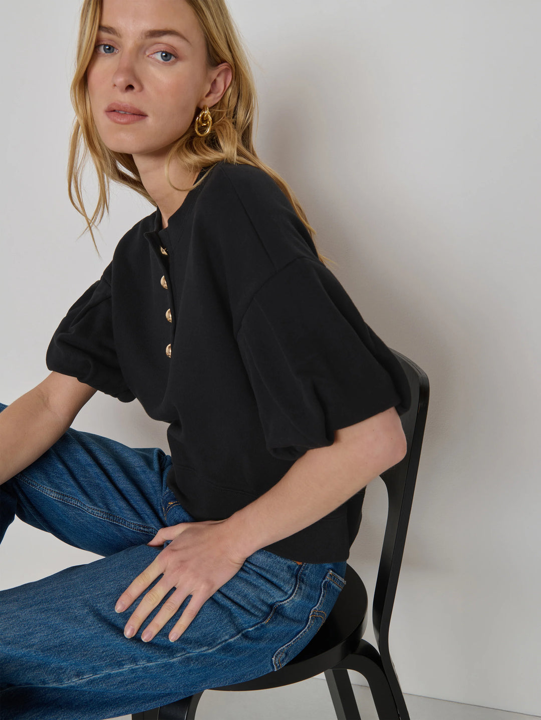Nation Nikki Sweatshirt - Black