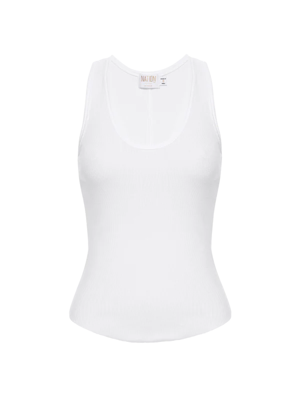 Nation LA Stella Tank White