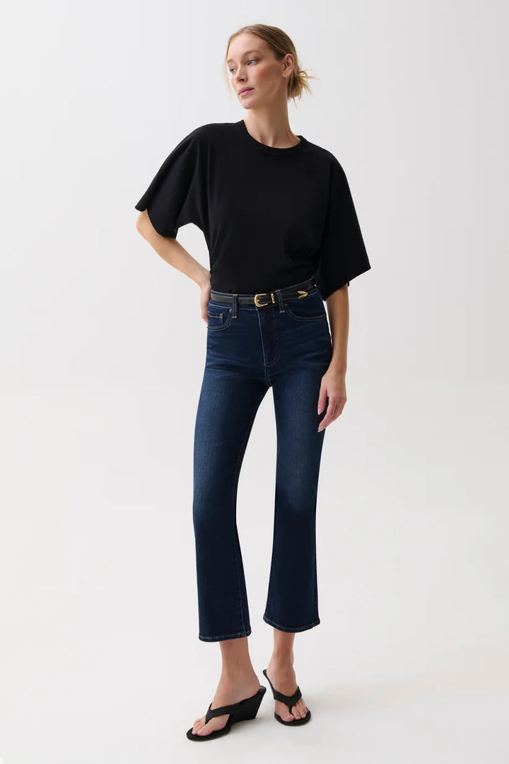 Pistola Lennon High Rise Boot Crop Jeans -Starstruck