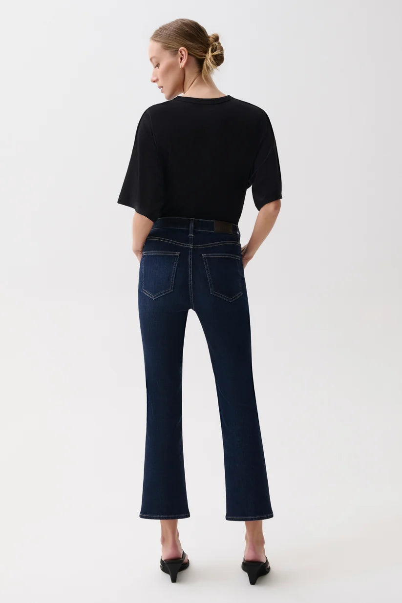 Pistola Lennon High Rise Boot Crop Jeans -Starstruck