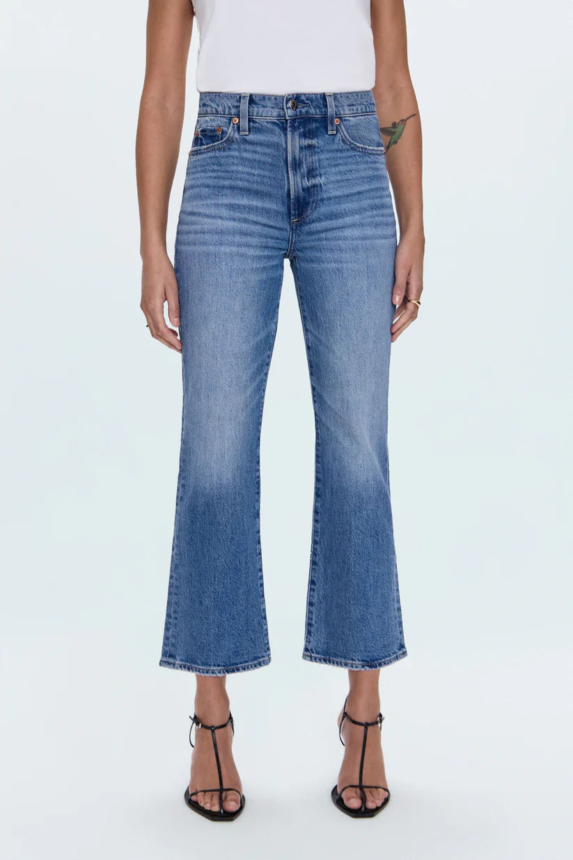 Pistola Ally High Rise Ankle Boot Jean - Charleston