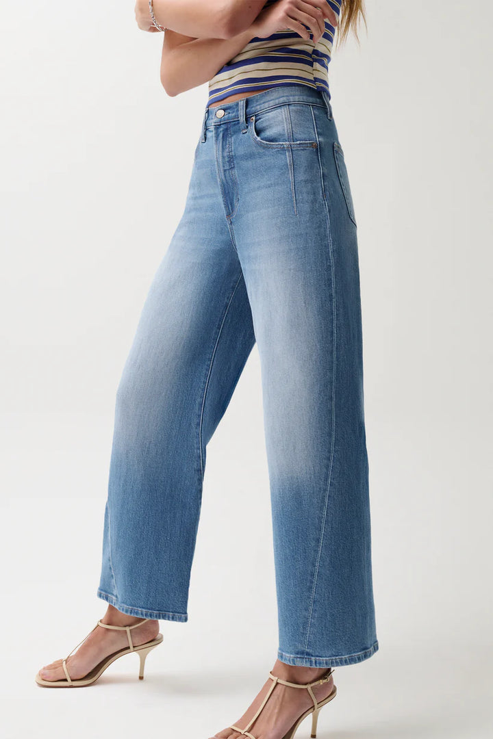 Pistola Kyra Ankle High Rise Bowed Ankle Jeans