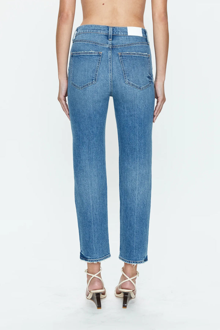 Pistola Charlie High Rise Straight Jeans- Sundown