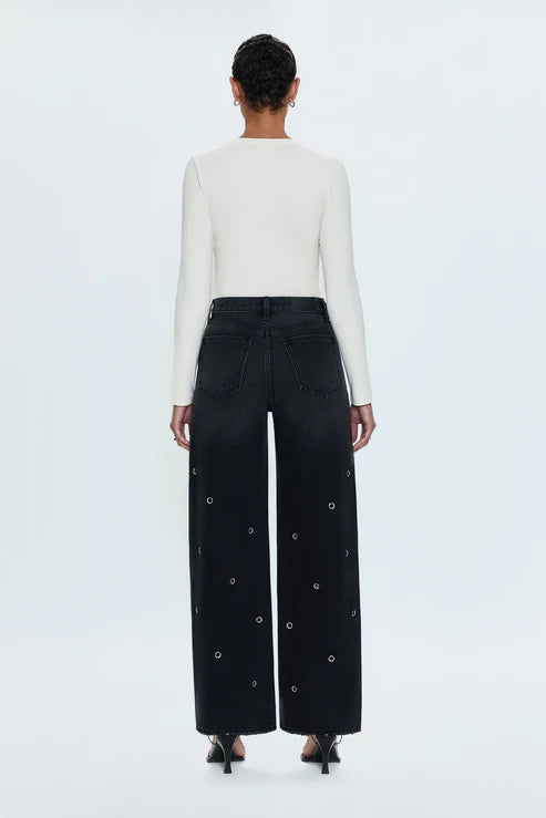 Pistola Hendrix High Rise Baggy Jean - Glamour