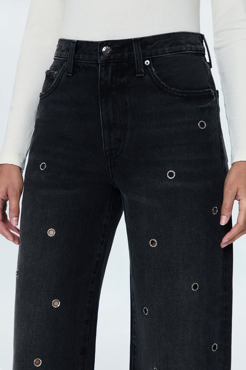 Pistola Hendrix High Rise Baggy Jean - Glamour