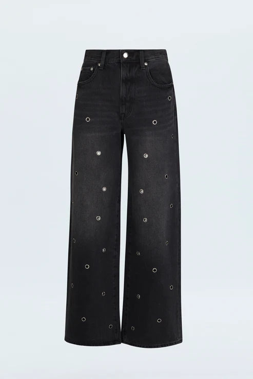 Pistola Hendrix High Rise Baggy Jean - Glamour