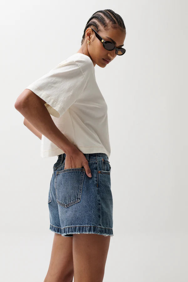 Pistola Saige High Rise A-Line Shorts