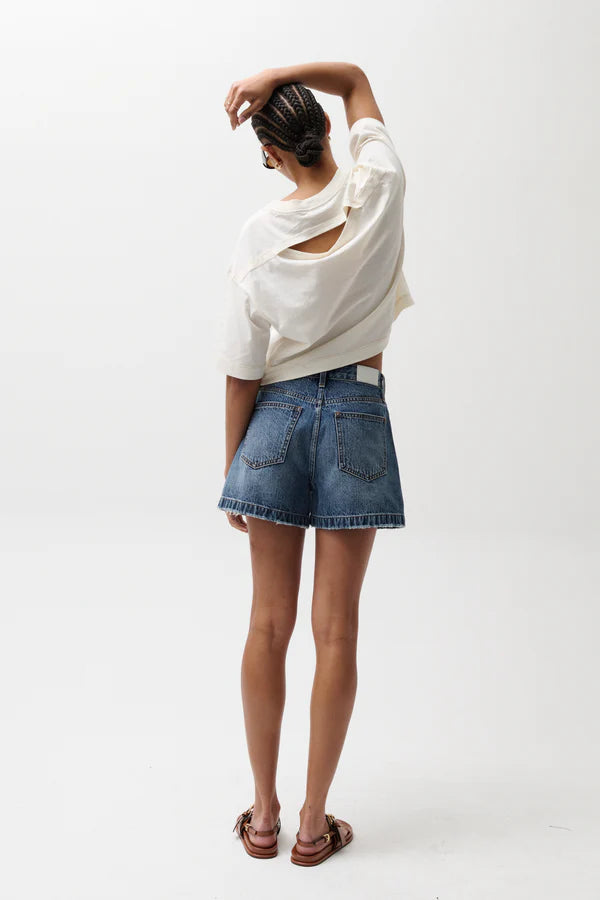 Pistola Saige High Rise A-Line Shorts