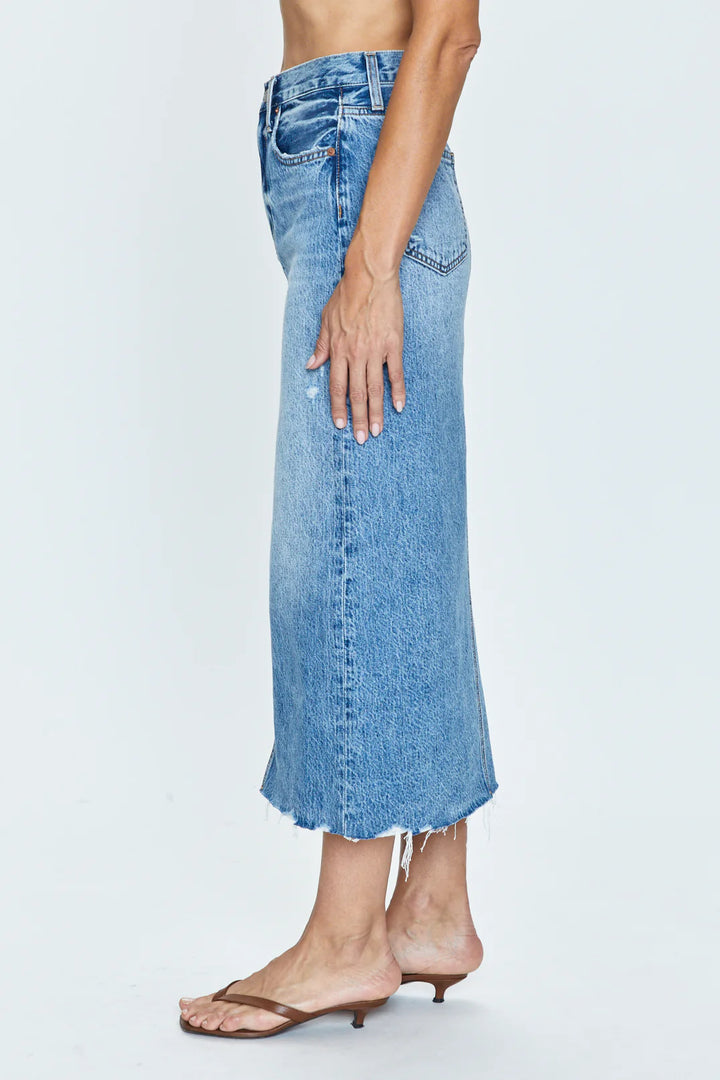 Pistola Alice Midi Denim Skirt - Portrait Vintage