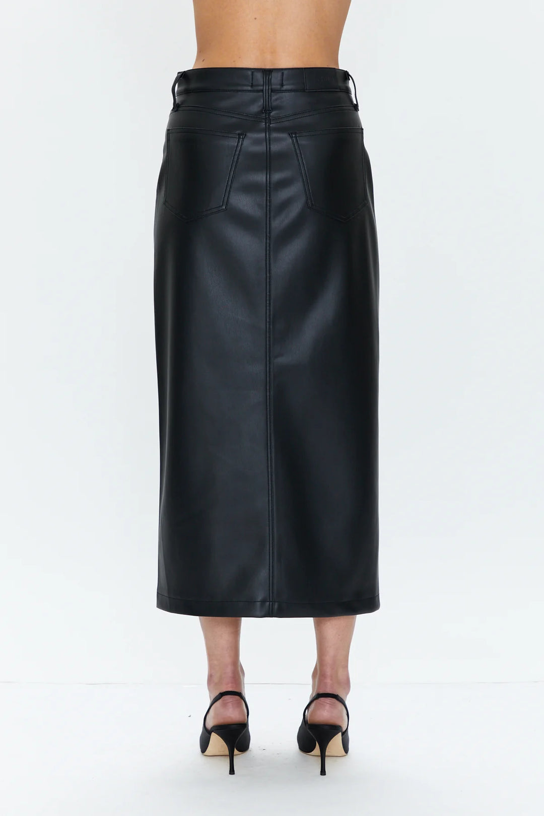 Pistola Alice Utility Midi Skirt - Slate Black
