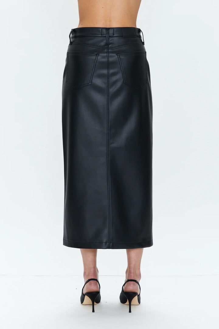 Pistola Alice Utility Midi Skirt - Slate Black