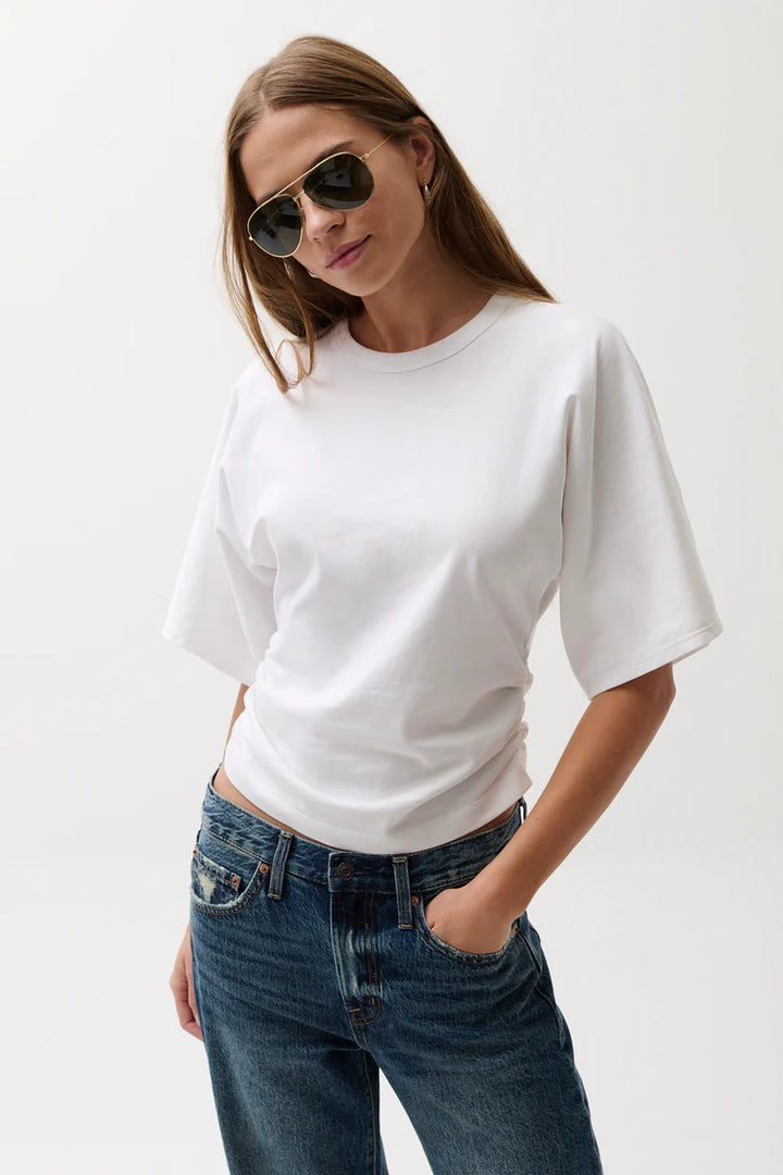 Pistola Veronica Fitted Tee - Le Blanc
