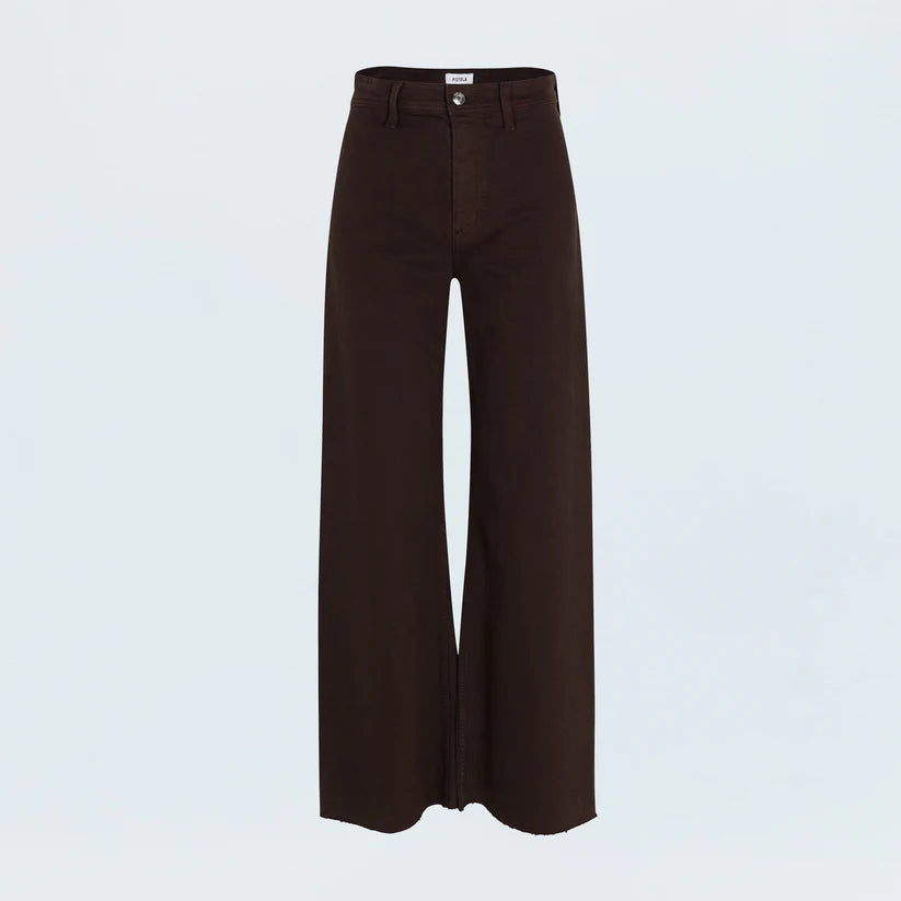 Pistola Penny High Rise Wide Leg Jean - Mocha