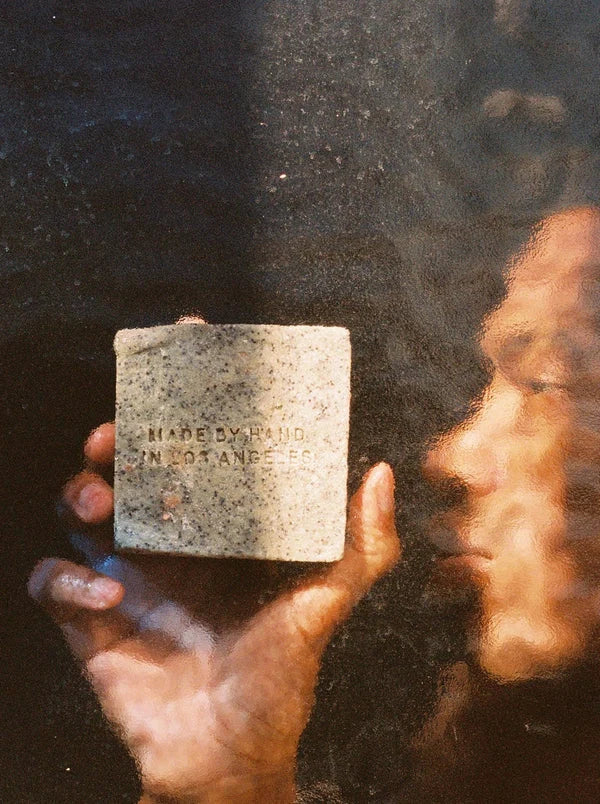 Flamingo Estate Exfoliating Peppermint Soap Brick