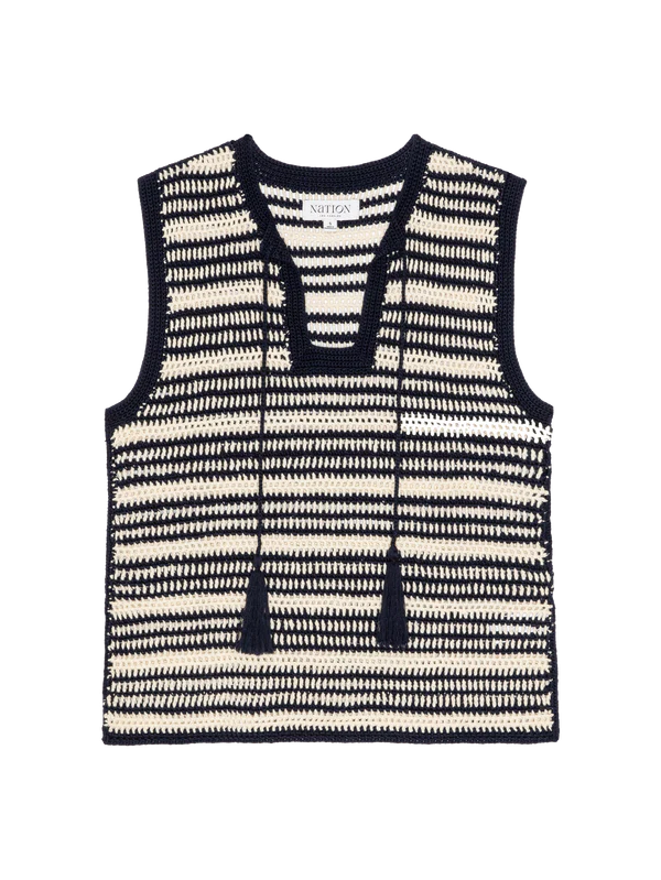 Nation LA Priscilla Crochet Tank