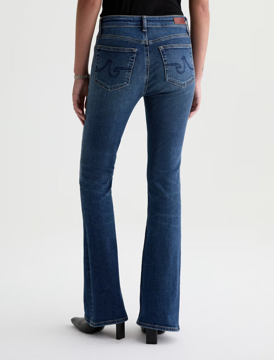 AG Mid Rise Farrah Boot Jeans- 14 years Bluegrass